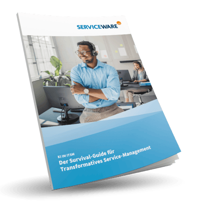 Serviceware Whitepaper "KI im ITSM: Der Survival-Guide für Transformatives Service-Management" 