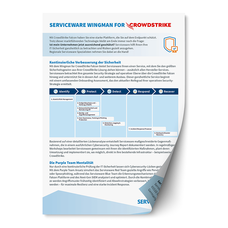Serviceware Wingman for CrowdStrike