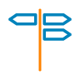 Signpost icon