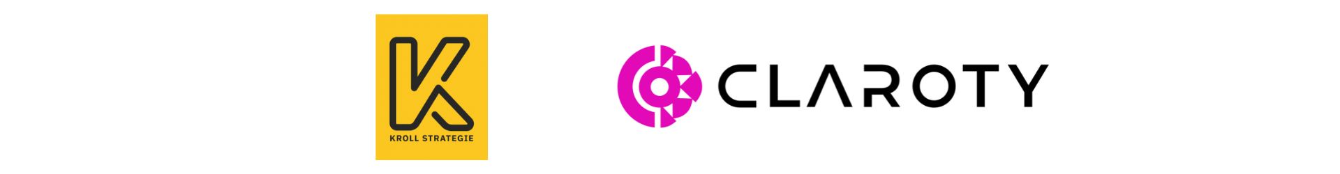 Logo Kroll und Claroty